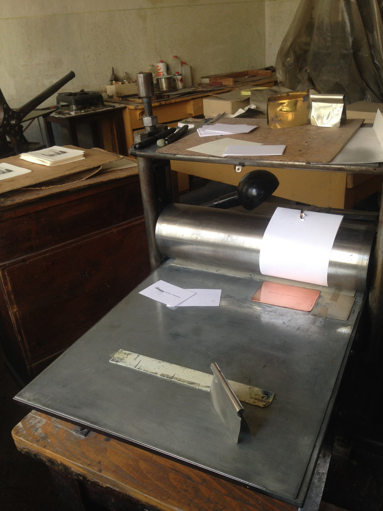 The last printer of copper plate in Vienna