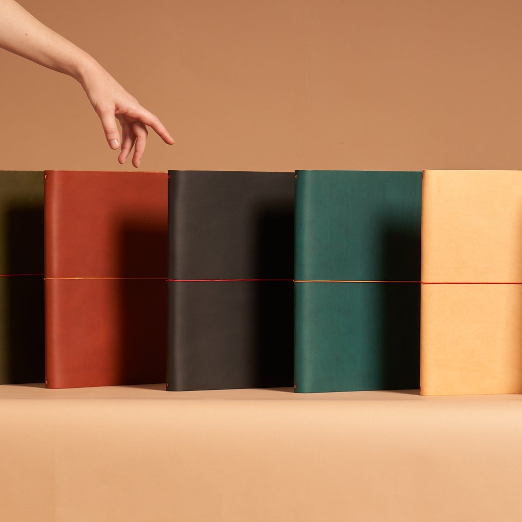 [a4] leather journals
