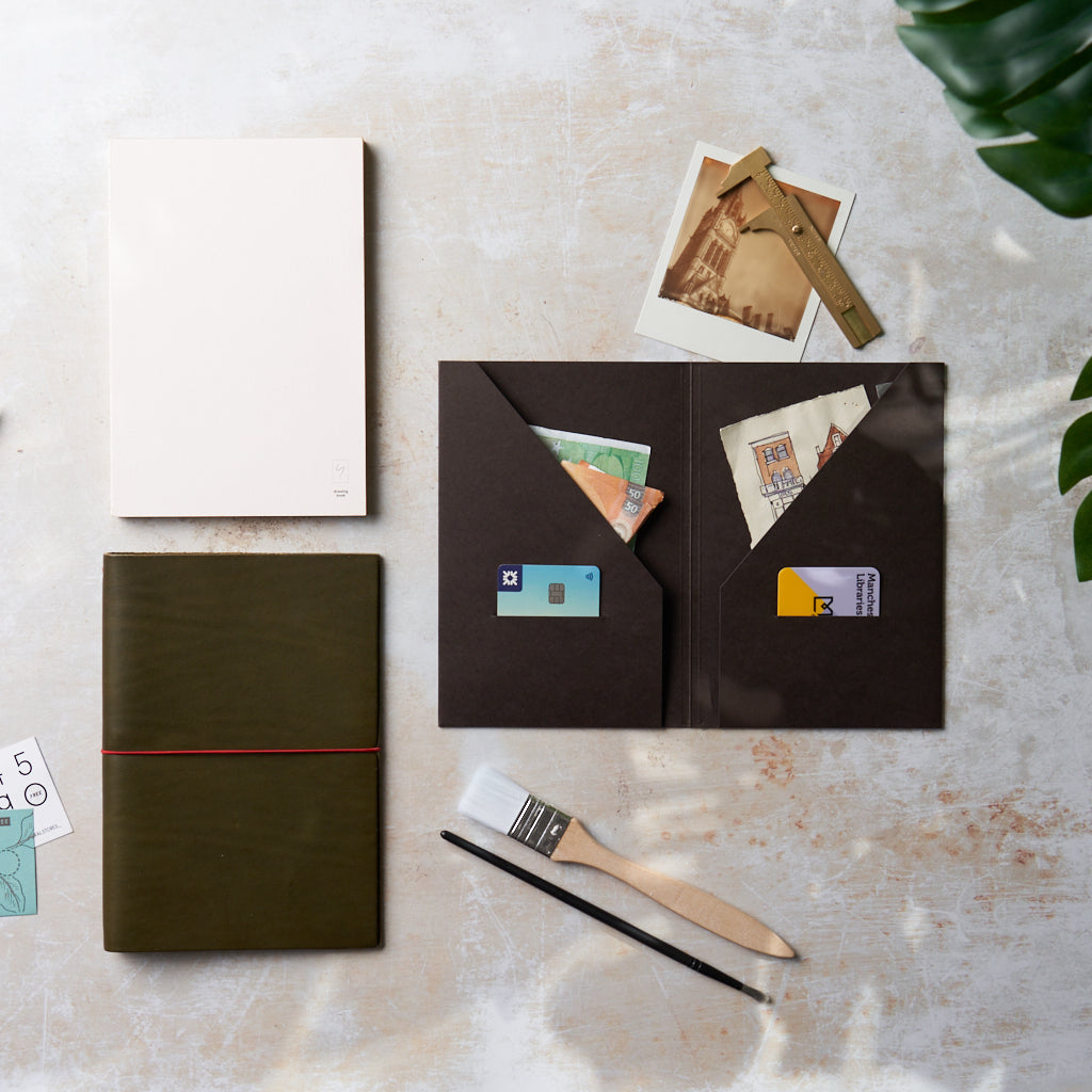 Leather Journal Creative Bundle: Premium Stationery Set Leather Journal Creative Bundle: Premium Stationery Set