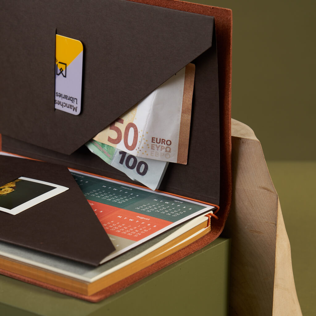 paper republic ノート　ペンホルダー　カード　ホルダー Card & Cash Holder – Stylish, Minimalist Wallet Alternative