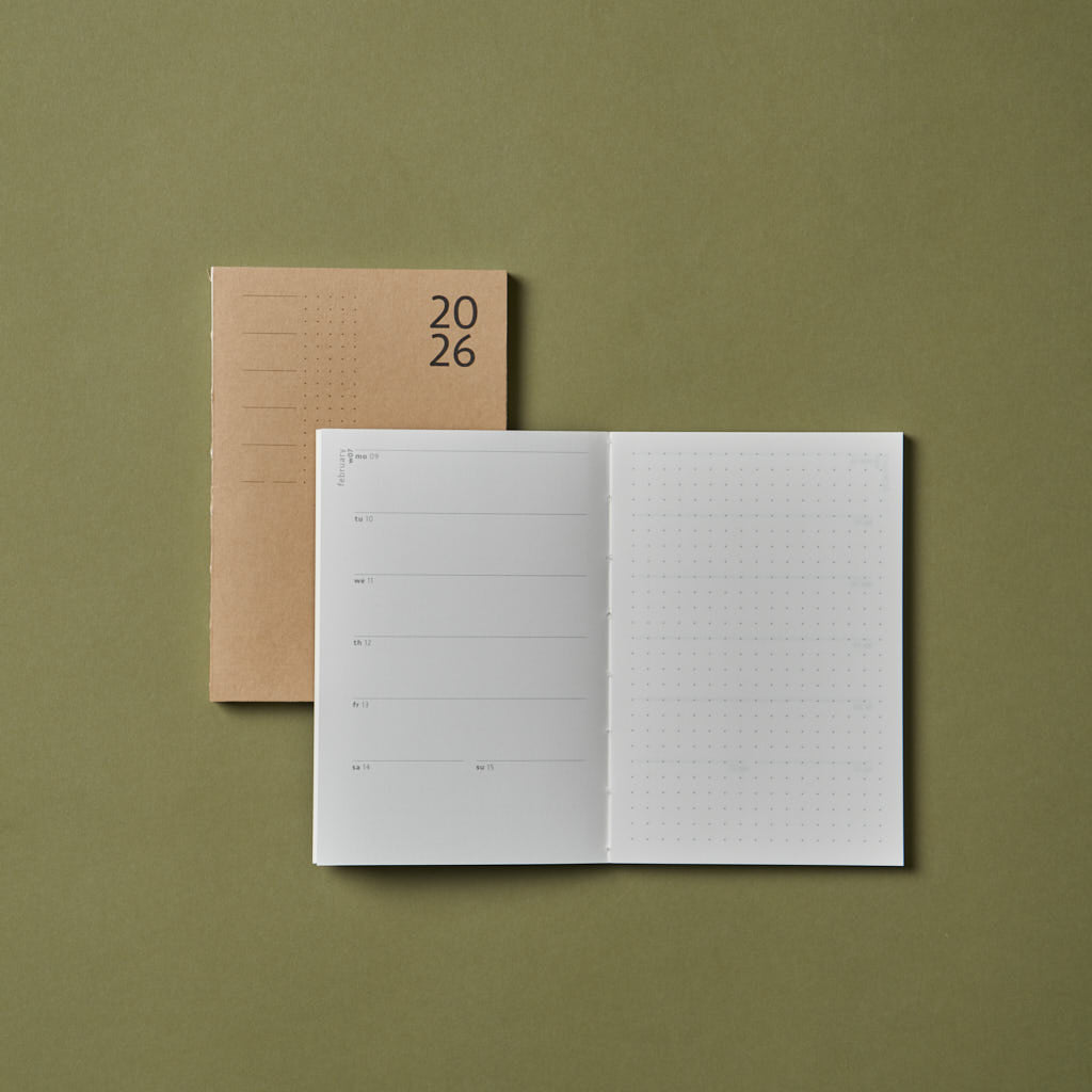2026 Weekly Planner Bundle – Leather Journal + Weekly Planner + Card ...