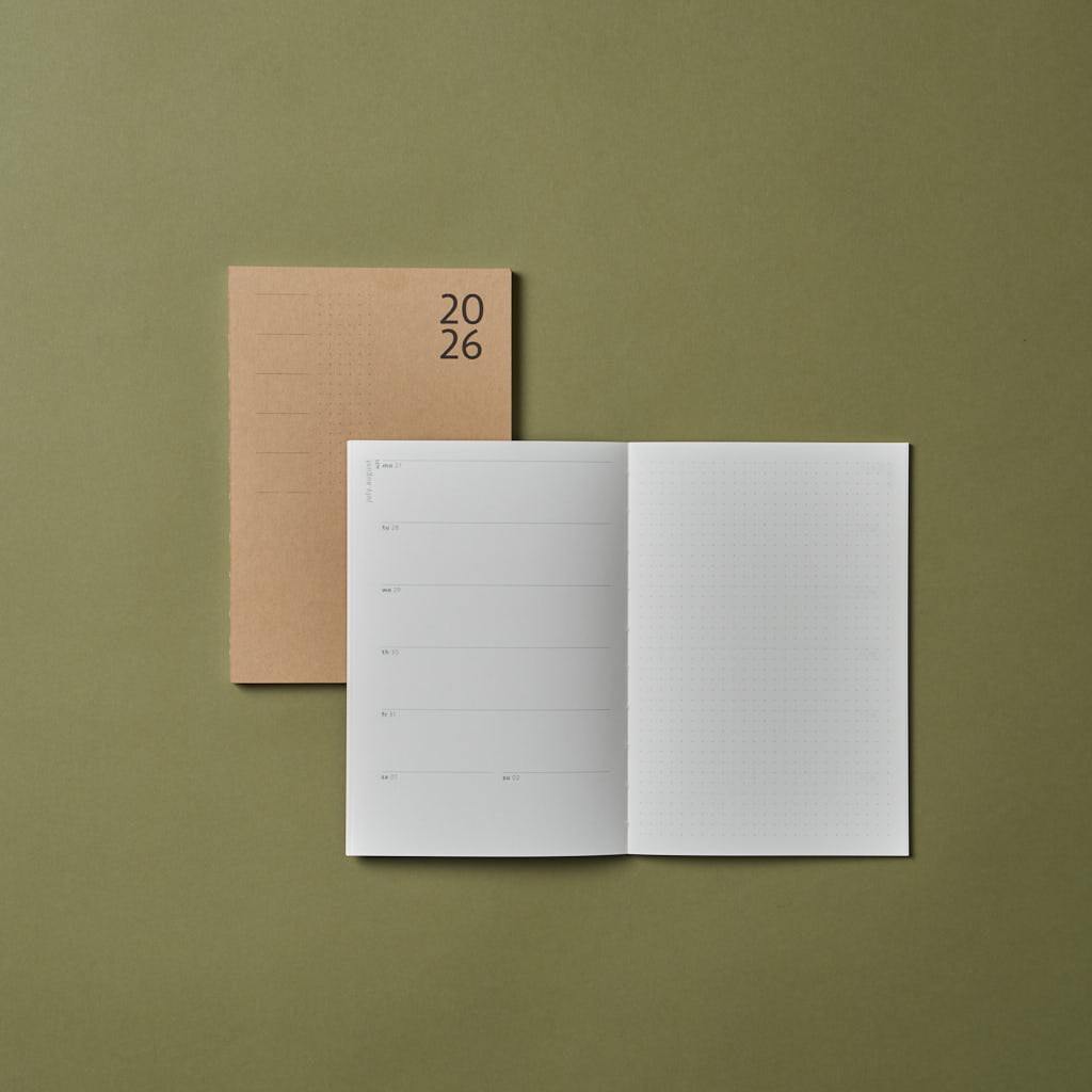 2026 Weekly Planner Bundle – Leather Journal + Weekly Planner + Card ...
