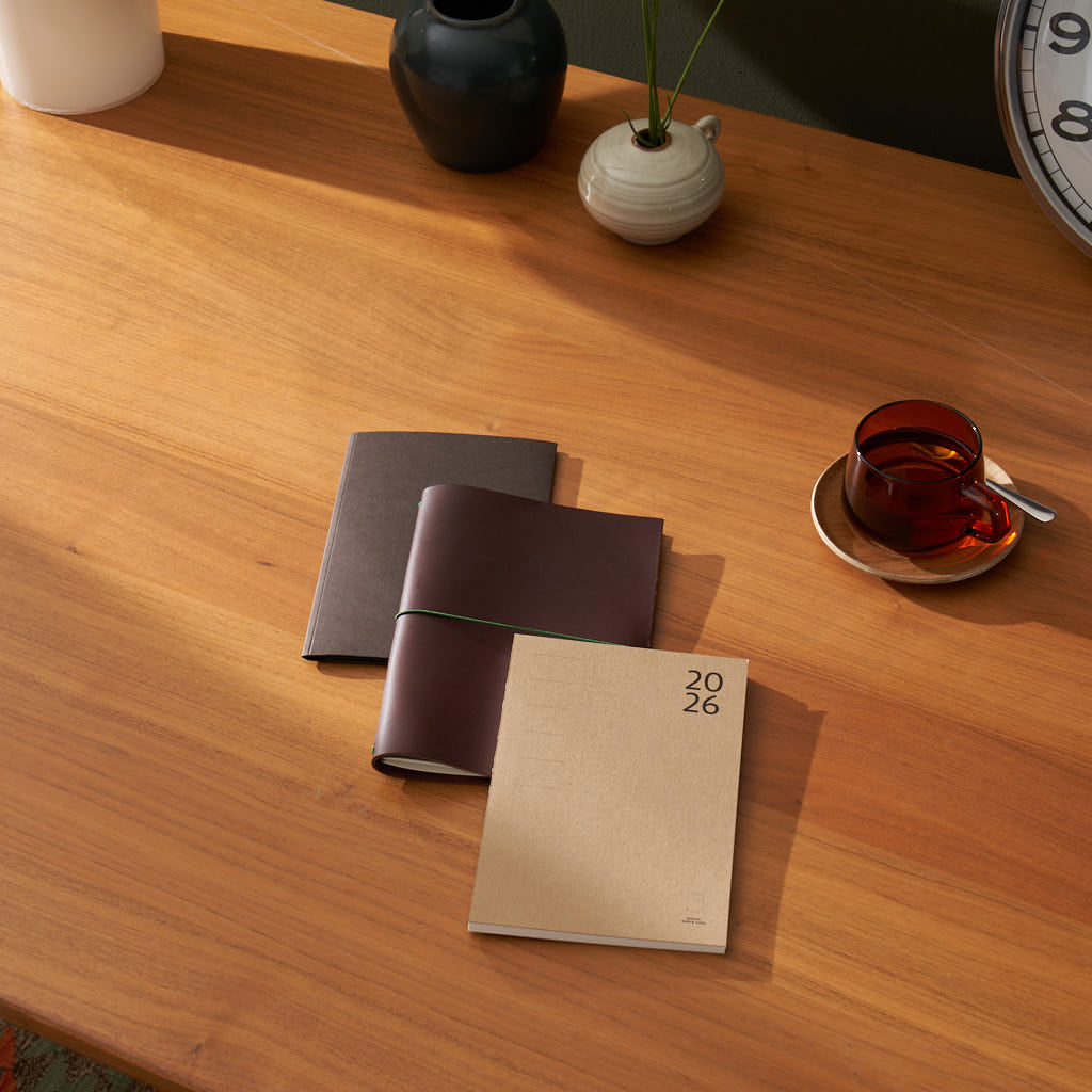 2026 Weekly Planner Bundle – Leather Journal + Weekly Planner + Card ...
