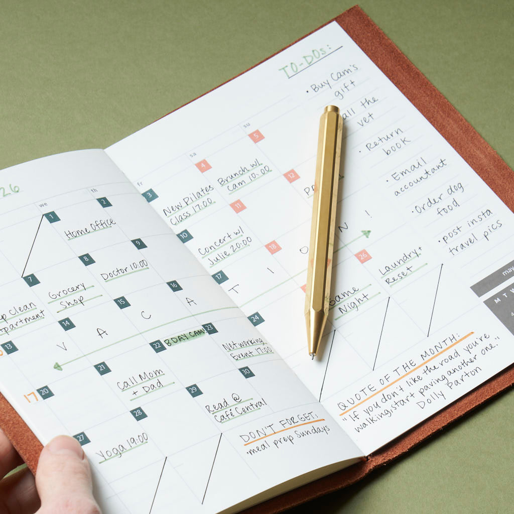 Timeless Monthly Planner | Undated Minimal Planner for Clarity – paper ...