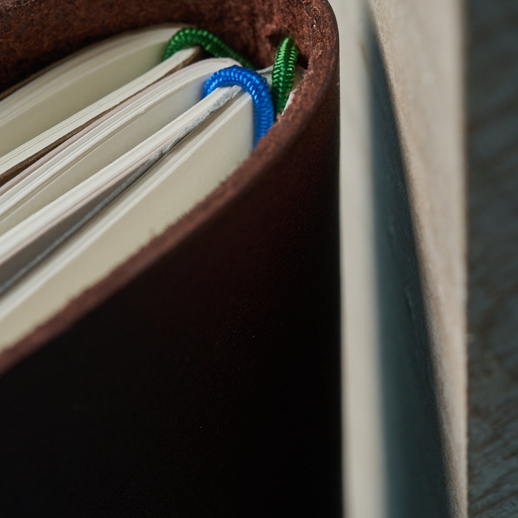 Two Ribbon Journal Ribbon Set – Customise Your Leather Journal with Colourful Elastics ...