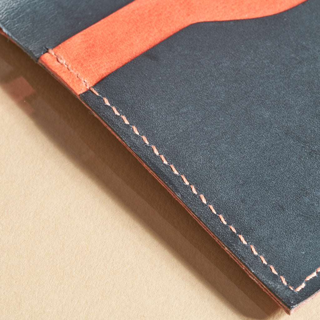 The Square Leather Wallet - Durable Design – paper republic