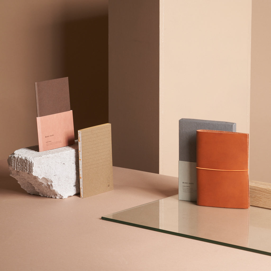The Writer's Bundle - Leather Journal & Premium Notebook Set – paper ...