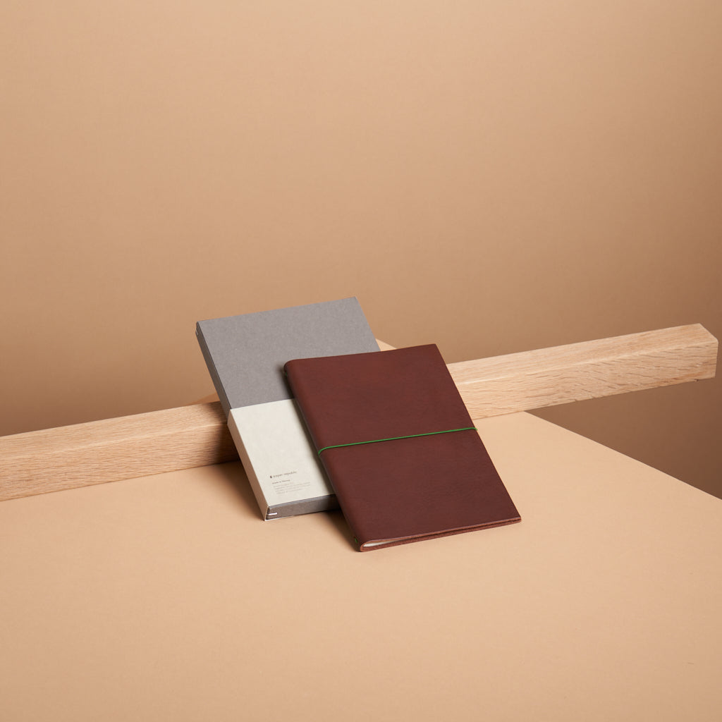 grand voyageur | leather notebook journals by paper republic