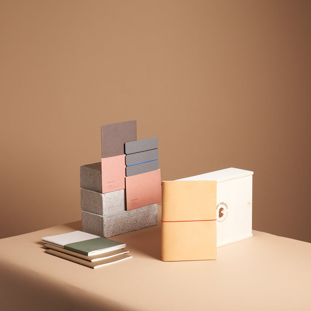 grand voyageur | leather notebook journals by paper republic